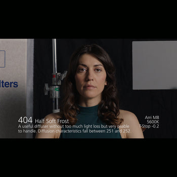 404 Half Soft Frost Lady Diffusion Filter Light Comparison