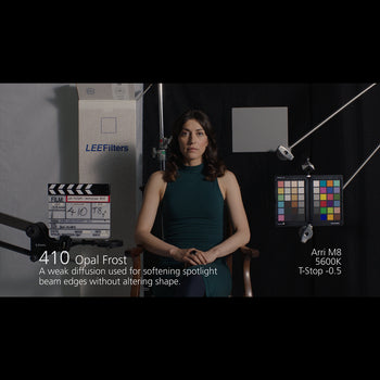 LEE 410 Opal Frost Lighting Comparison