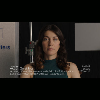 429 Quiet Frost Lady Diffusion Filter Light Comparison