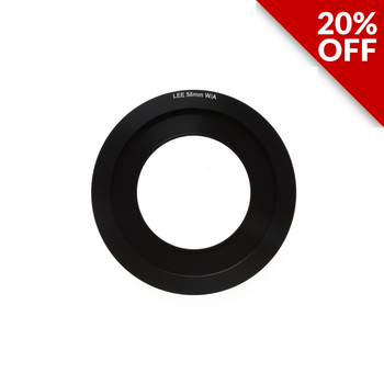 LEE100 Wide Angle Adaptor Ring 58mm