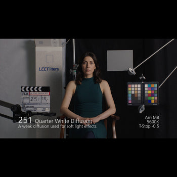 LEE 251 Quarter White Diffusion Light Comparison
