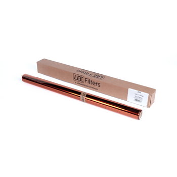 LEE Filters 205 Half CTO Orange Lighting Gel 2ft Compact Roll with Box
