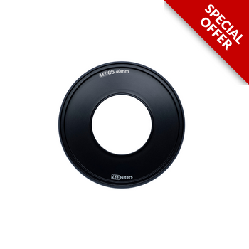 LEE Filters LEE85 System 40mm Adaptor Ring with Special Offer