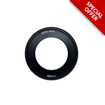 LEE Filters LEE85 System 52mm Adaptor Ring with Special Offer