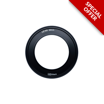 LEE Filters LEE85 System 58mm Adaptor Ring with Special Offer