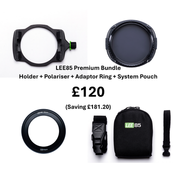 LEE Filters LEE85 Premium Bundle - Holder, Polariser, Adaptor Ring, System Pouch
