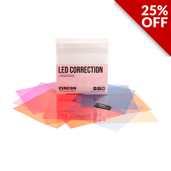 LEE Zircon for LED Correction Lighting Gel Pack