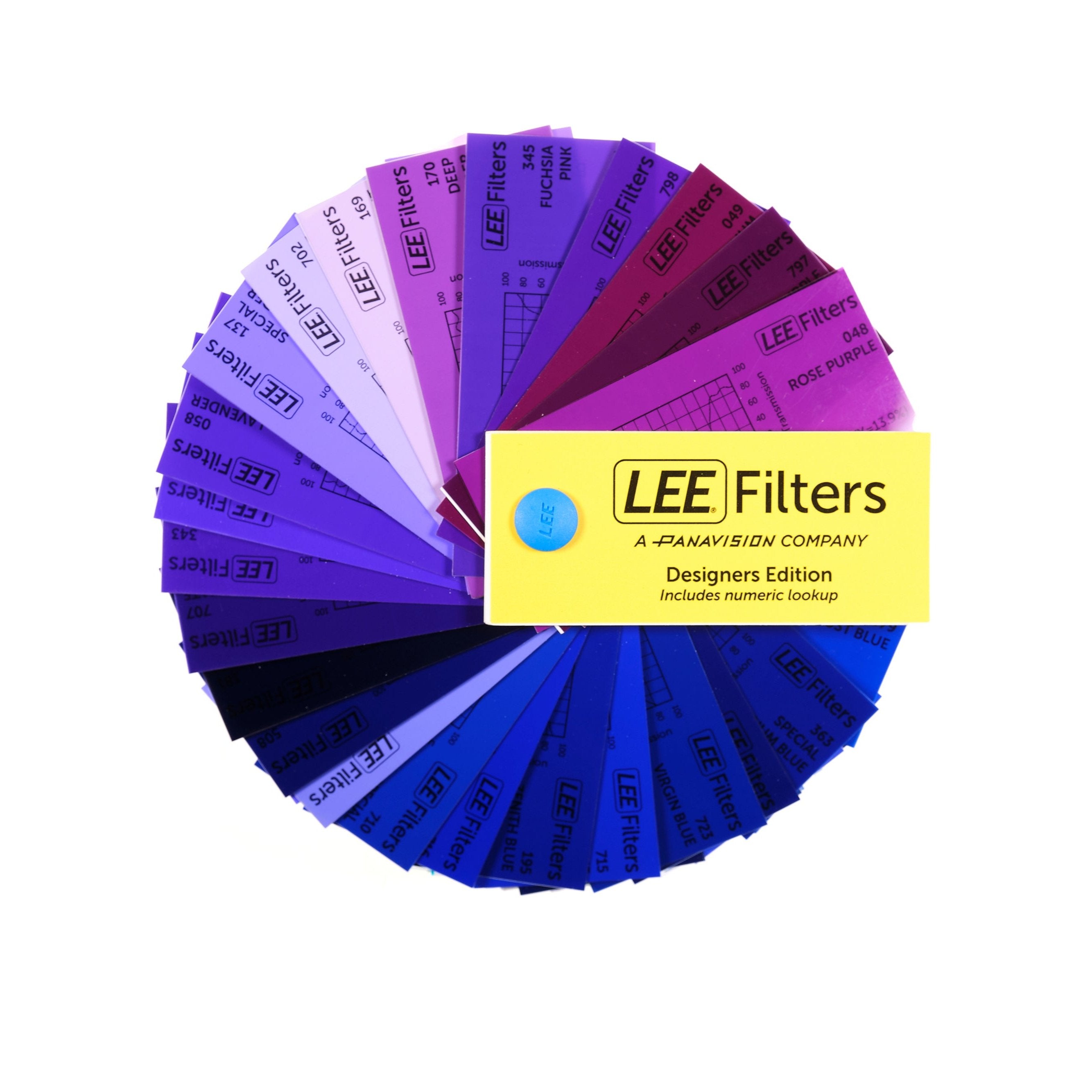 LEE Filters Swatch Book Designers Edition including Numeric Lookup